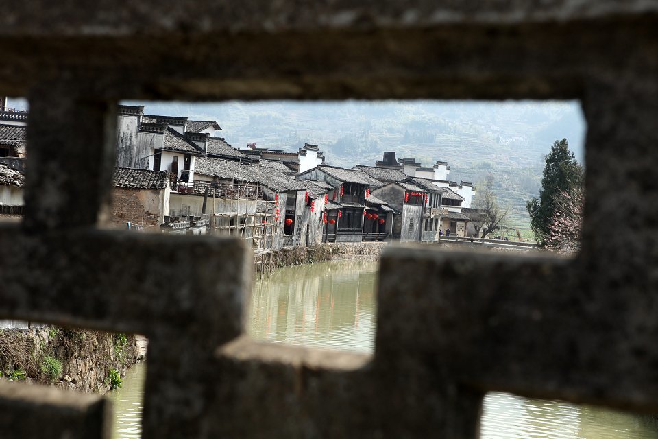 黄山徽州建筑，徽派建筑，徽派特殊建筑，徽州旅游摄影